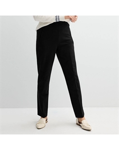 Женские классические прямые брюки Ponte, цвет Mineral Black Croft & barrow