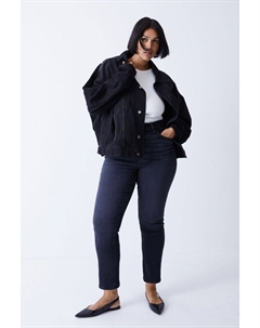 Узкие высокие джинсы true to you, черный H&m