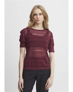 Футболка с принтом, цвет chocolate truffle Ichi