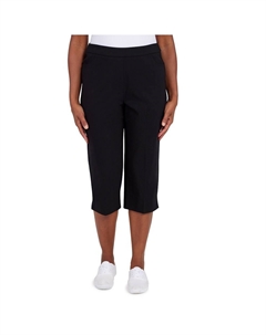 Женские капри Allure, черный Alfred dunner