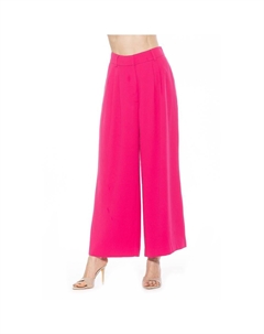 Женские длинные широкие брюки Kari, розовый Alexia admor