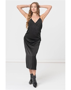 Платье с рюшами, черный Jdy