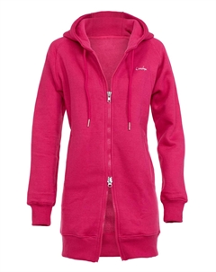 Спортивная куртка Lange, kuschelige Hoodie-Jacke, цвет deep pink Winshape