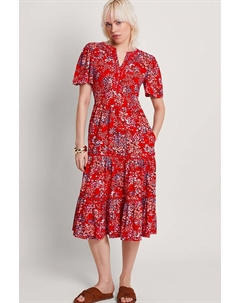 Галстук с принтом Micola платье, красный Monsoon
