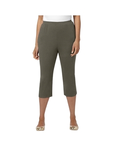 Женские капри больших размеров Suprema, цвет Grape Leaf Catherine's