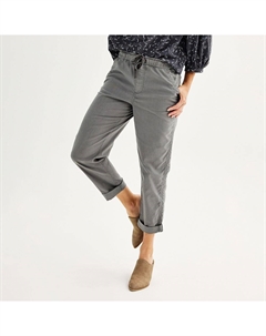 Женские капри Easy Paper Bag Waist, цвет Trinity Gray Sonoma goods for life