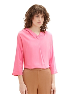 Рубашка MIX HOOD, розовый Tom tailor