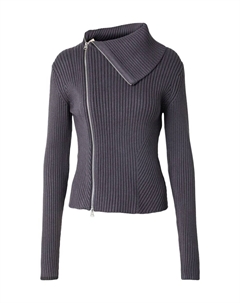 Вязаный кардиган Knit Cardigan Dasha, темно-серый Weekday