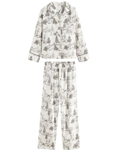 Пижама Pajama, натуральный белый Next