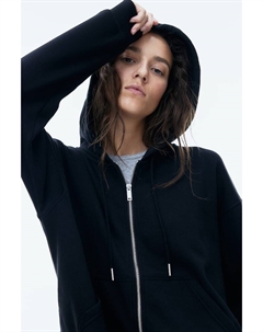 Толстовка с капюшоном, черный H&m