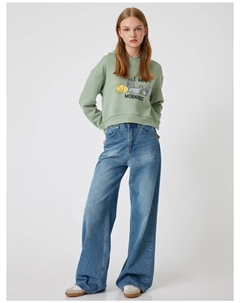 Толстовка Sweatshirt, цвет Minze Koton