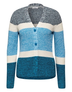 Вязаный кардиган Knit Cardigan, цвет blue/aqua/light blue Cecil