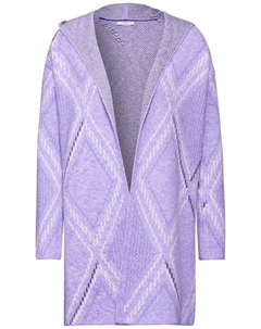 Вязаный кардиган Knit Cardigan, фиолетовый Cecil