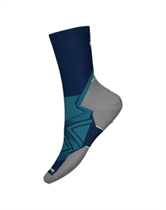 Носки Run Targeted Cushion Mid Crew, синий Smartwool