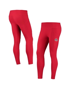 Женские леггинсы с карманами ZooZatz Scarlet Ohio State Buckeyes Unbranded