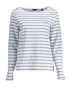 Свитер женский светло-голубой из хлопка Gant