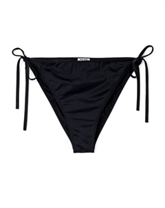 Плавки бикини из джерси, черный Miu miu