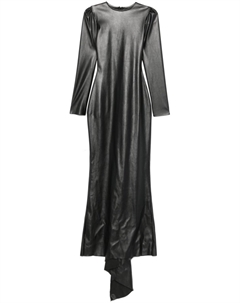 Платье макси из искусственной кожи из коллаборации с Lia Aram, черный Alchemy