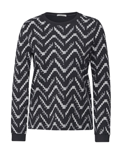 Лонгслив Shirt, черный Cecil