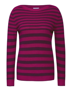 Тонкий вязаный свитер Sweater, розовый Cecil