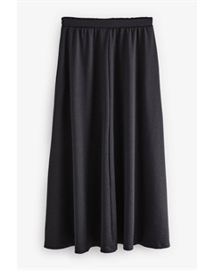 Юбка мидакси из фактурного трикотажа, черный Next