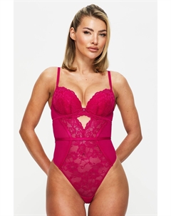 Сексуальное кружевное боди с планетарной подкладкой, розовый Ann summers