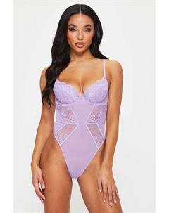 Сексуальное кружевное боди с планетарной подкладкой, фиолетовый Ann summers