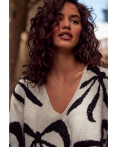 Вязаный рождественский джемпер, черный Next