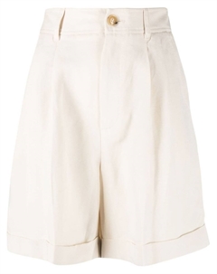 Шорты из смесового льна, серый Woolrich