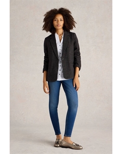 Джерси блейзер Эвелин, серый White stuff