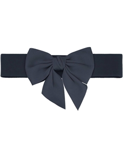Жен. Эластичный пояс с бантом Платье Галстук-бабочка Эластичный пояс Назначение Вечеринка Повседневный темно-синий Без размера, цвет Navy Blue Elerevyo