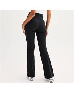 Спортивные расклешенные леггинсы для юниоров, цвет Black Crosver So