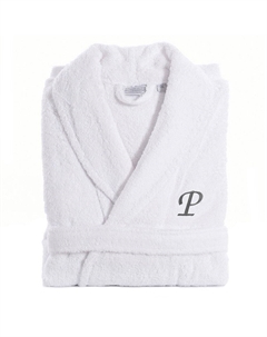 Домашний текстиль Linum, унисекс, турецкий хлопок, персонализированный махровый халат, P Linum home textiles