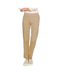 Непринужденные эластичные брюки прямого кроя с 4 карманами для миниатюрных женщин, цвет Cobblestone Croft & barrow