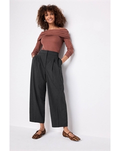 Брюки бочки по фигуре, серый Next