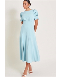 Платье Belle с бантом, синий Monsoon