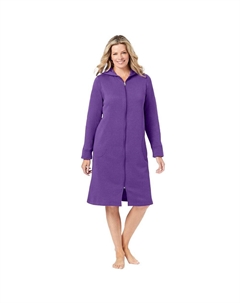 Женский короткий свитшот с капюшоном больших размеров, халат, цвет Plum Burst Dreams & co.