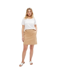 Женская юбка-чинос больших размеров, цвет New Khaki Ellos