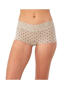 Нижнее белье для мальчиков из хлопка Dream с кружевной отделкой 40859, цвет Eve Blush Dot Maidenform