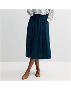 Женская юбка миди с эластичной резинкой на талии, цвет Lost Lagoon Croft & barrow