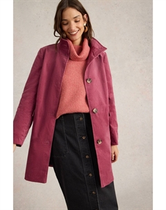 Бархатное пальто Карла, розовый White stuff