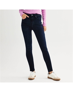 Джинсы скинни Petite с высокой посадкой, цвет Dark Rinse Wash Sonoma goods for life