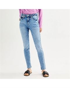 Джинсы скинни Petite с высокой посадкой, цвет Light Wash Sonoma goods for life