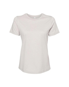 Женская футболка свободного кроя Bella + Canvas из ПВХ, цвет Heather Cool Grey Bella+canvas