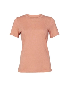 Женская футболка свободного кроя из джерси Bella + Canvas, цвет Terracotta Bella+canvas