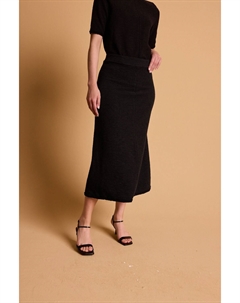 Юбка солнце миди из букле с эластичной талией, черный Next