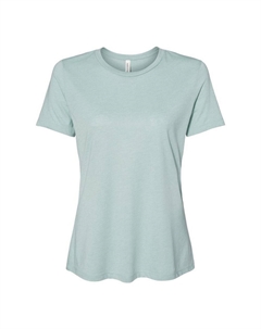 Женская футболка свободного кроя Bella + Canvas Triblend, цвет Dusty Blue Triblend Bella+canvas