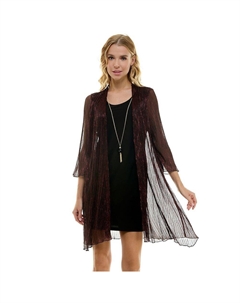 Женский комплект из 2 предметов: ожерелье и куртка-платье, цвет Red Black Luxology