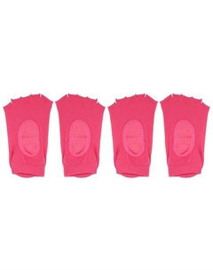 2 пары носков для йоги, носки с пятью пальцами, балетные носки для пилатеса Barre для женщин, светло-розовые, цвет Rose Red Unique bargains