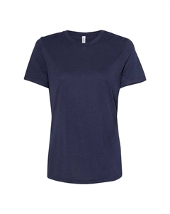 Женская футболка свободного кроя Bella + Canvas Triblend, цвет Solid Navy Triblend Bella+canvas